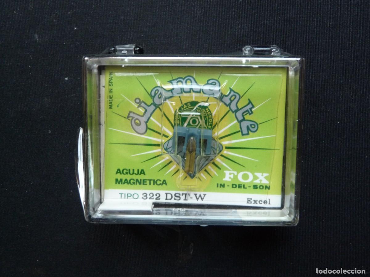 Radios antiguas: ANTIGUA AGUJA MAGN&Eacute;TICA DIAMANTE . FOX .TIPO 322 . DST-W . EXCEL