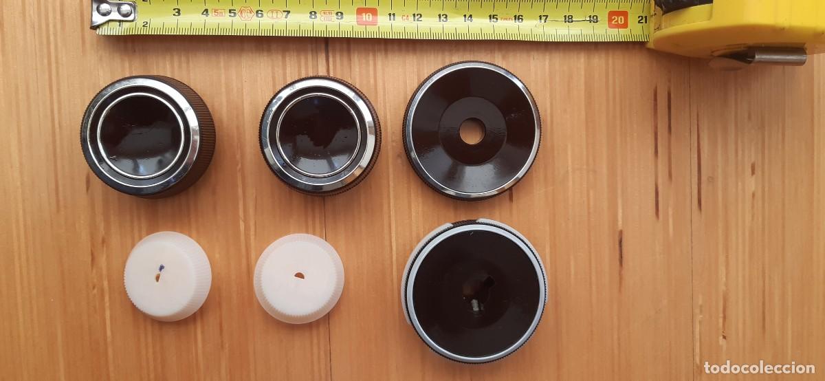Radios antiguas: Juego botones mando radio Telefunken Concerto, Concertino y otros a&ntilde;os 60