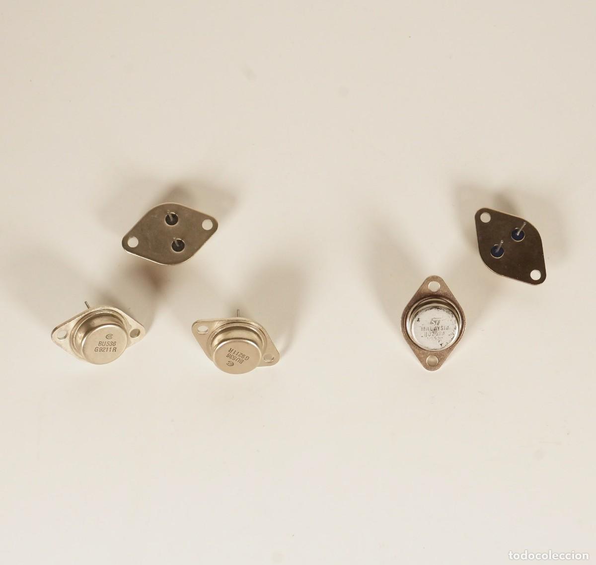 Radios antiguas: 5 TRANSISTORES NUEVOS DE CONMUTACION BU536 - BU208A BU208