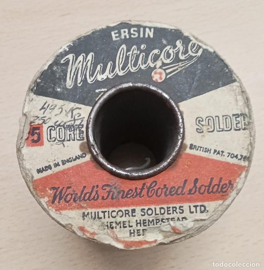 Radios antiguas: Lote Electr&oacute;nica Vintage T&eacute;cnico Kelonik Westrex - Esta&ntilde;o Multicore