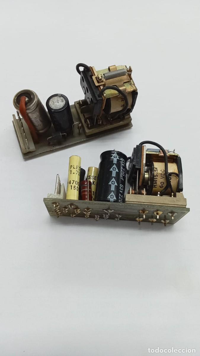 Radios antiguas: Lote 2 Placas de Rel&eacute; Temporizador IREM (Italia) - Cine 35mm / Ex-T&eacute;cnico Kelonik