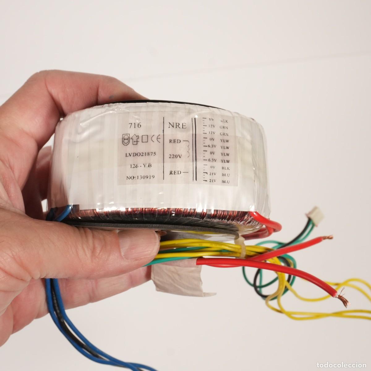 Radios antiguas: TRANSFORMADOR DE ALIMENTACION DE AMPLIFICADOR HIBRIDO