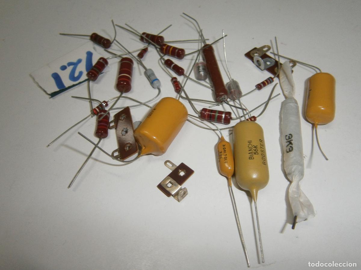 Radios antiguas: REPUESTOS O COMPLEMENTOS NUEVOS SIN USAR PARA REPARACION ELECTRONICA
