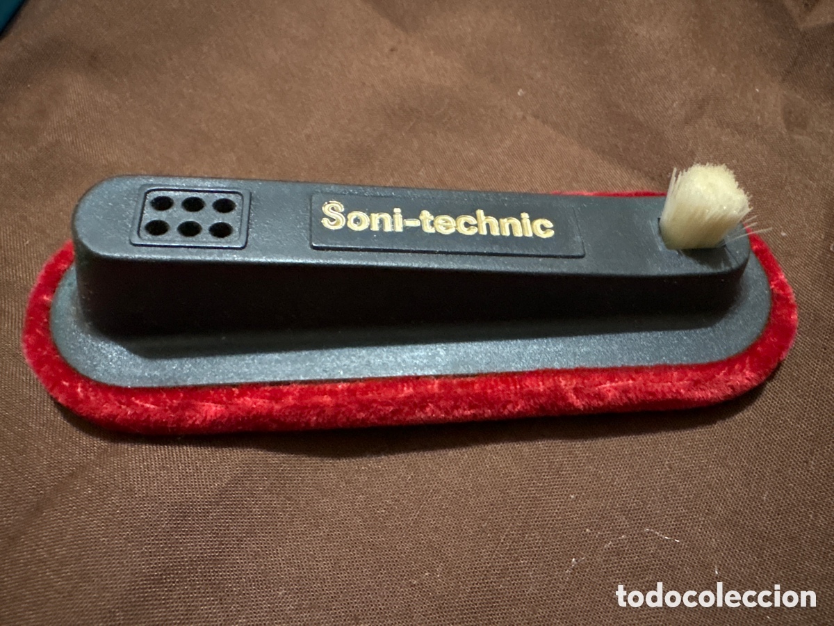 Radios antiguas: CEPILLO SONI TECHNIC PARA LIMPIAR DISCOS