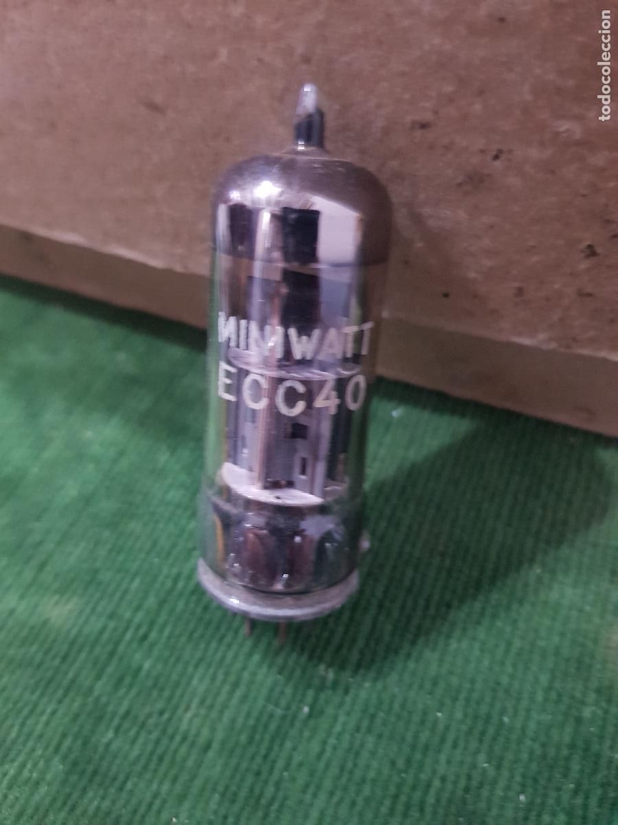 Radios antiguas: VALVULA ECC 40 - MINIWATT SIN CAJA - Foto 1