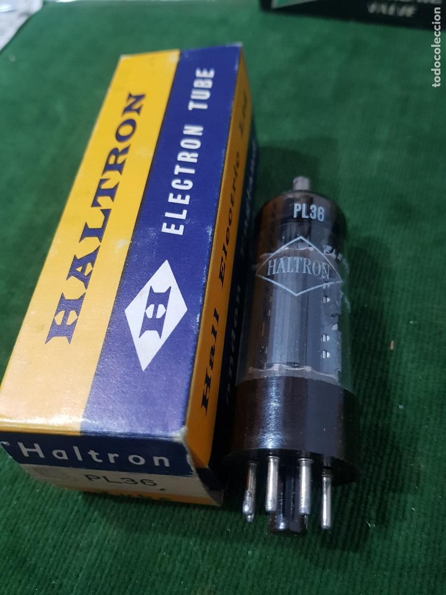 Radios antiguas: VALVULA PL 36 - HALTRON CAJA
