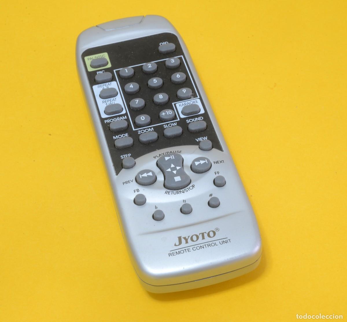 Radios antiguas: Mando a distancia JYOTO color plateado