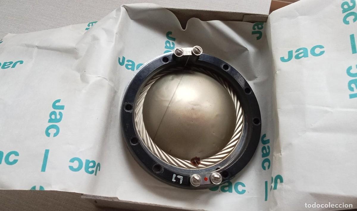 Radios antiguas: Diafragma de recambio original JAC para motor de compresi&oacute;n - Nuevo (NOS)