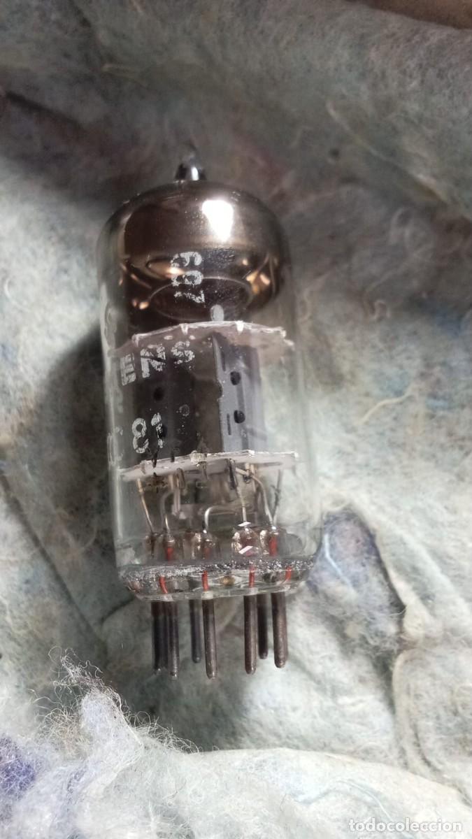 Radios antiguas: Antigua V&aacute;lvula Siemens ECC83 / 12AX7 Made in Germany