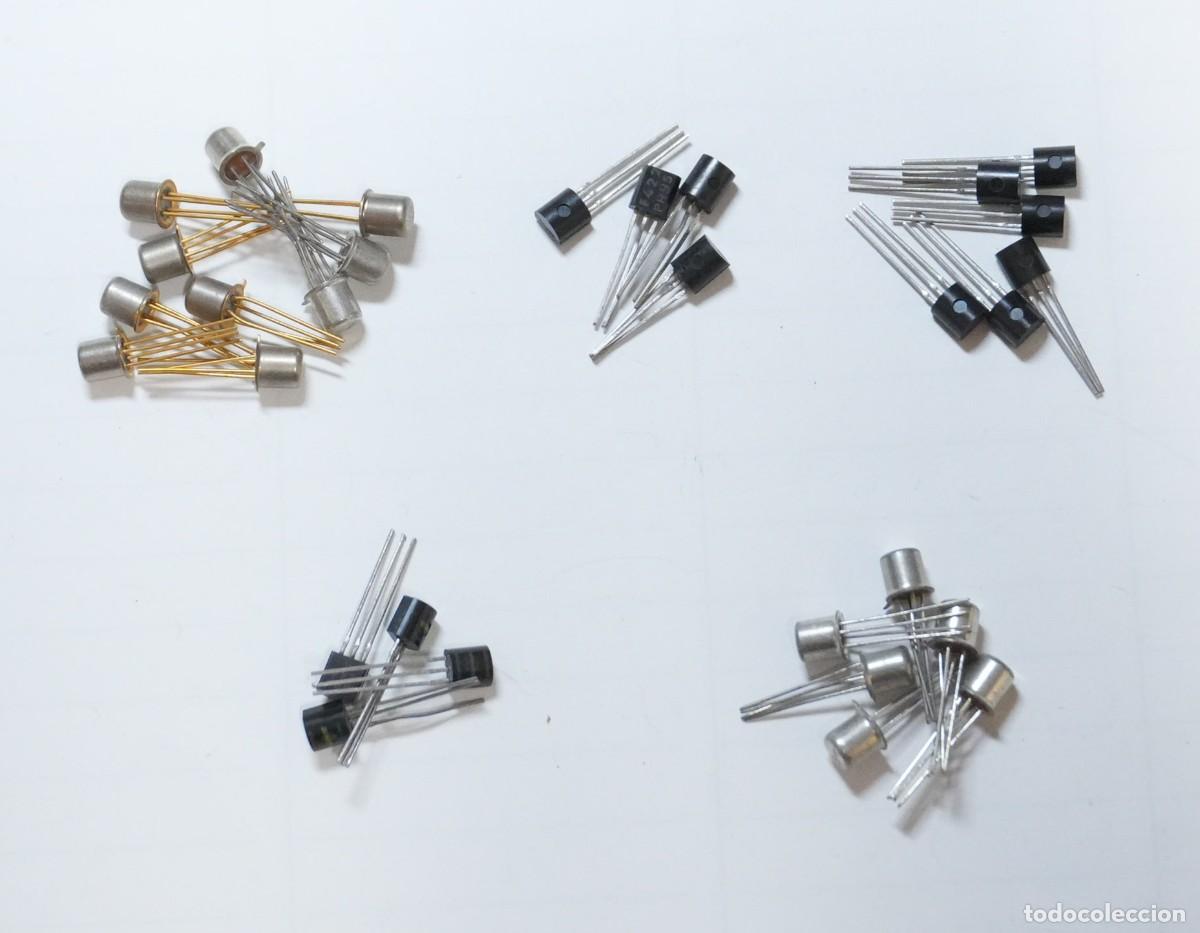 Radios antiguas: LOTE DE 74 TRANSISTORES - BF181 BF183 BF240 BF244 BF422