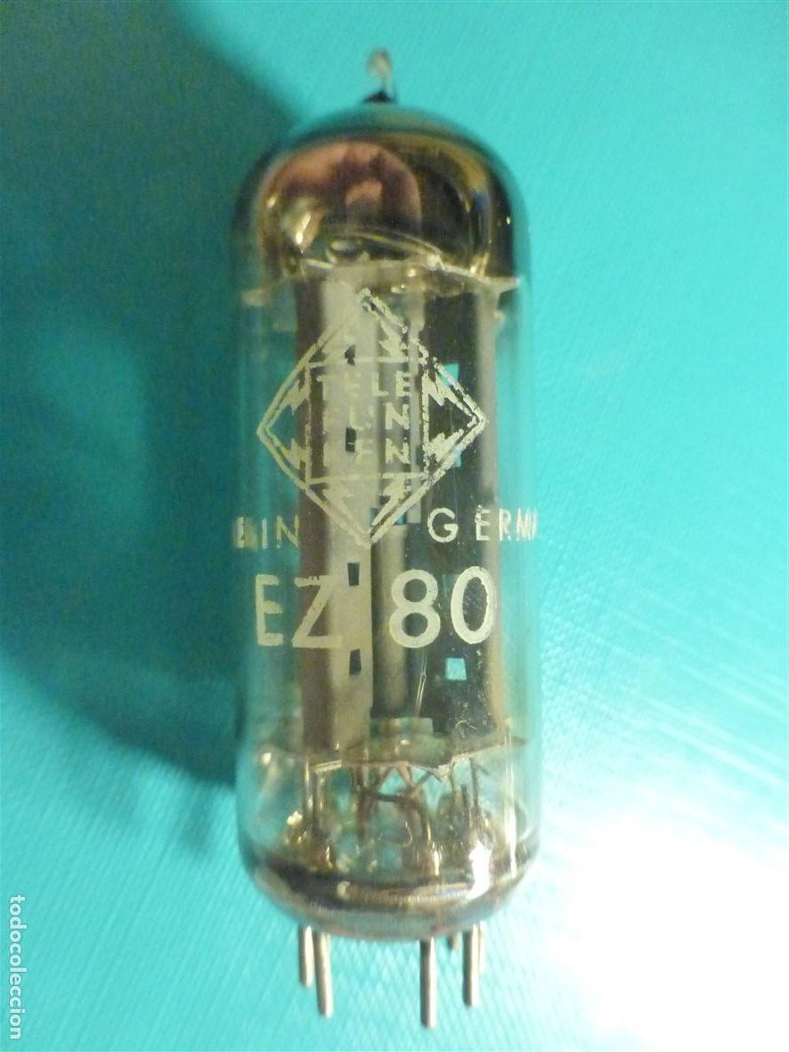 Radios antiguas: EZ80 6V4 V&aacute;lvula Vacio Radio a v&aacute;vulas - EZ80 6V4 Radio Vacuum Tube, Hi-Fi - TV