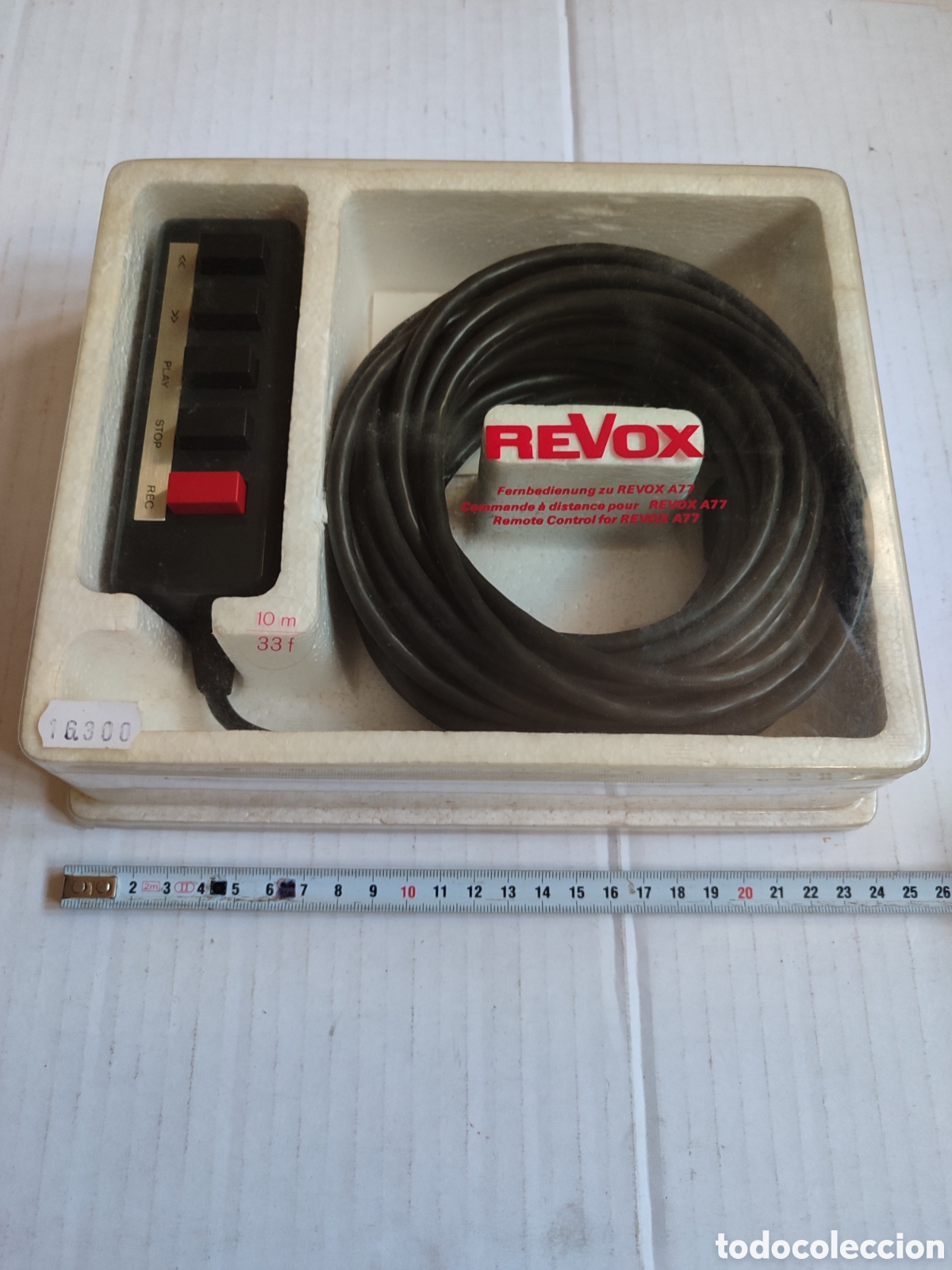 Radios antiguas: Revox.mando a distancia para Revox A77