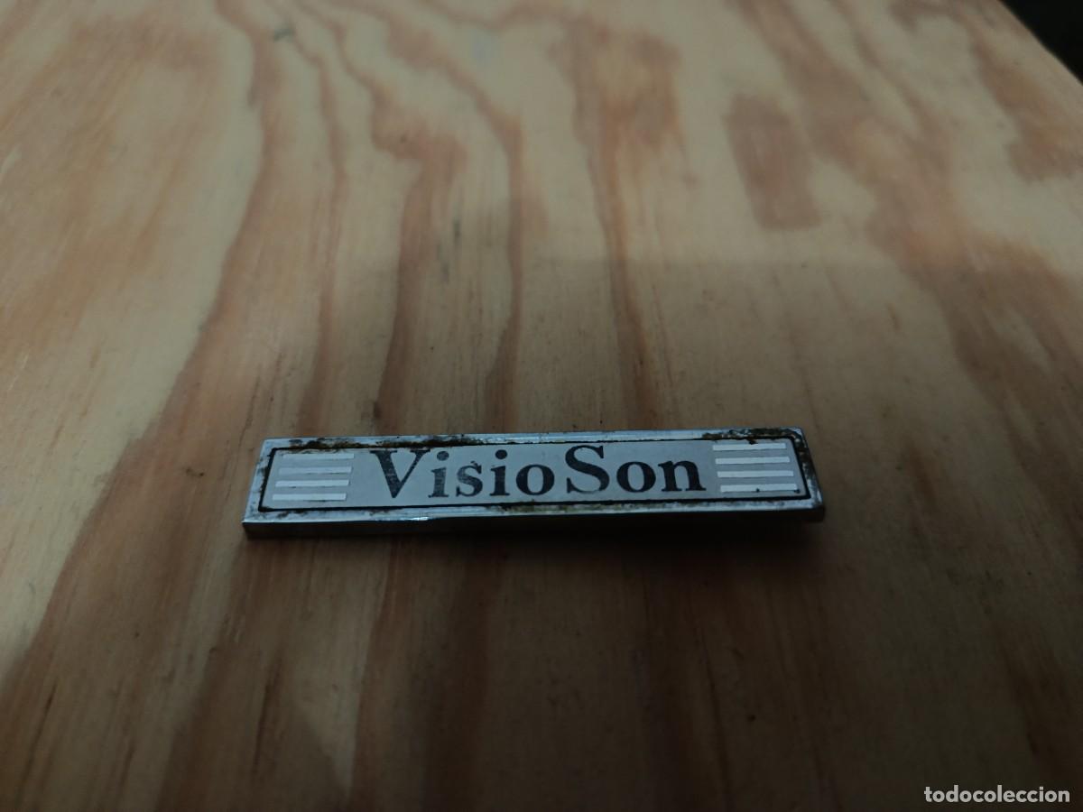 Radios antiguas: LOGO DE RECEPTOR O TELEVISION VISIOSON