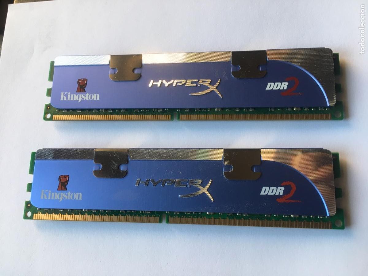 Radios antiguas: DOS MEMORIAS RAM KINGSTON HYPERX