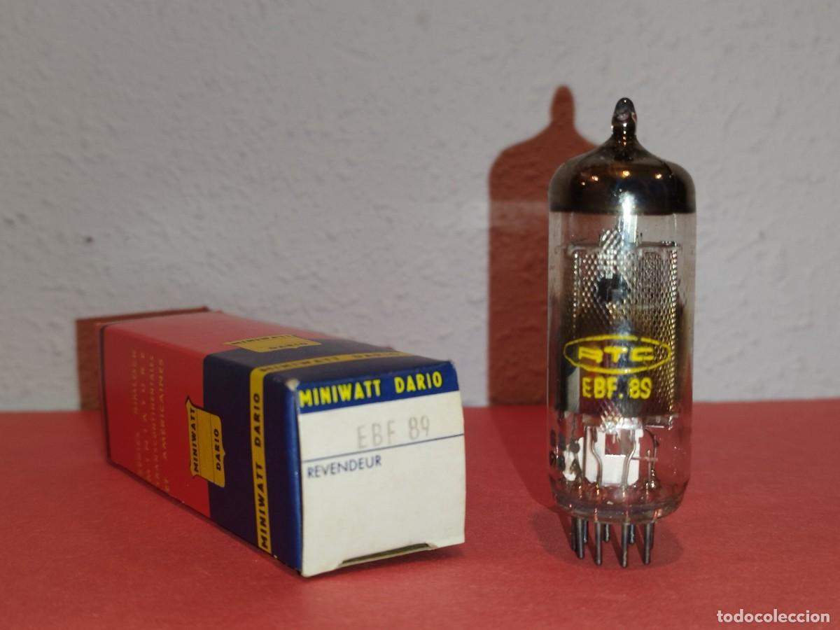 Radios antiguas: VALVULA EBF89-MINIWATT-NOS/NIB-TUBE.