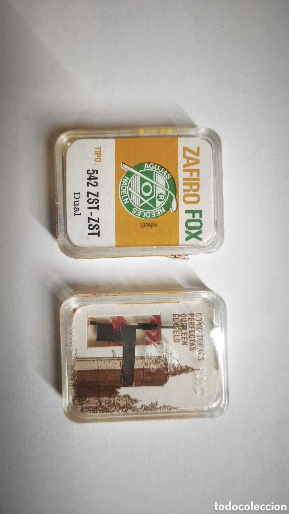 Radios antiguas: AGUJA FOX 542 ZST-ZST para DUAL / DN8 &ndash; ZAFIRO EST&Eacute;REO &ndash; NUEVA - CAJA PRECINTADA