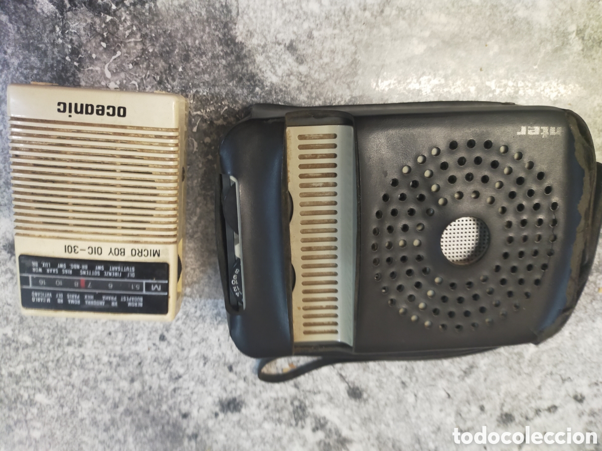 Alte Radios: 2 radios port&aacute;tiles, Inter, oceanic