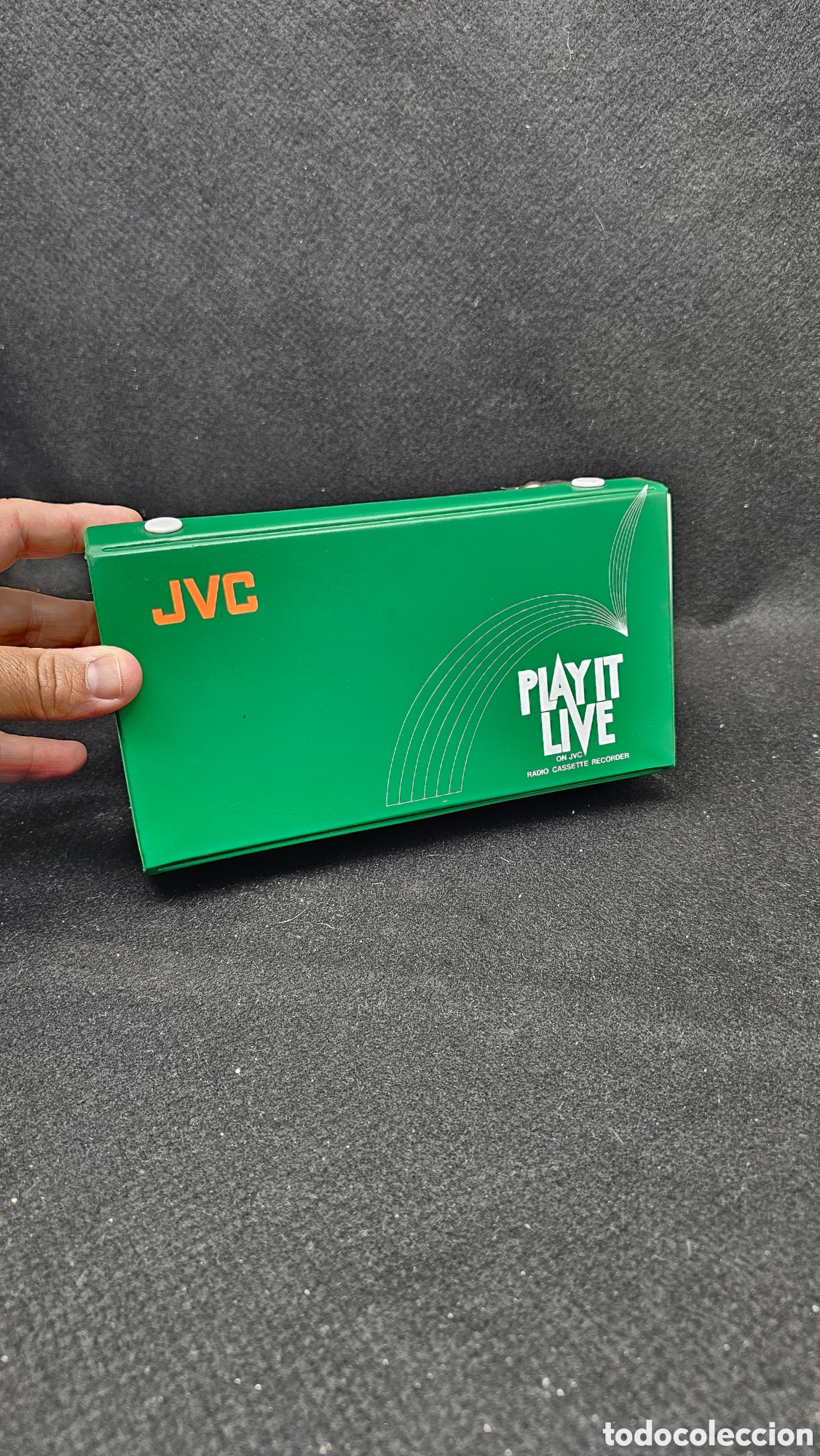 Radios antiguas: Caja / estuche para radio jvc
