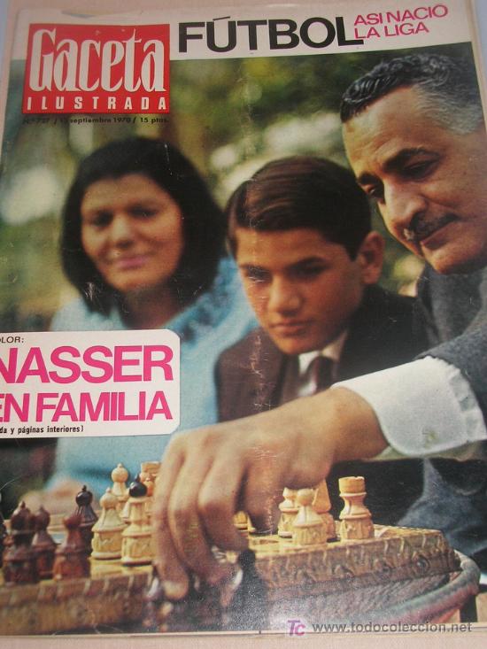 Sammelleidenschaft Sport: Gaceta Ilustrada. Especial Asi naci&oacute; la liga de futbol espa&ntilde;ola. Jochen Rindt. Crisis cine espa&ntilde;ol.