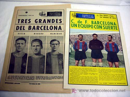 Collezionismo sportivo: Informaciones Magazine Especial Coleccionable H&ordf; F&uacute;tbol Liga Espa&ntilde;ola n&ordm; 21 Bar&ccedil;a Barcelona Fe 1968