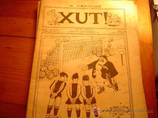 Coleccionismo deportivo: Revista XUT en catalan any ix n&ordm;379 ...28 de Gener 1930