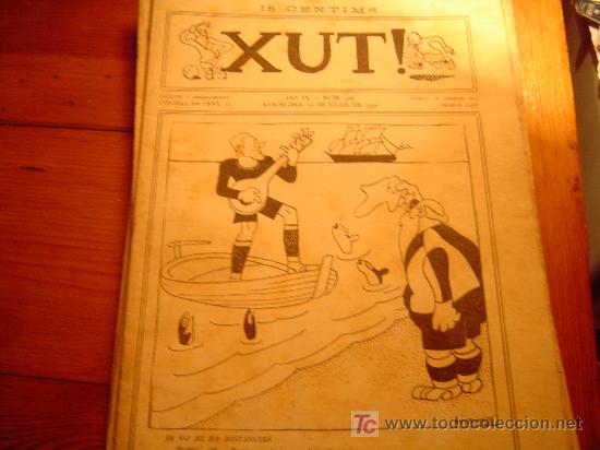 Coleccionismo deportivo: Revista XUT en catalan any ix n&ordm;406...22 de Juliol 1930