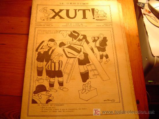Coleccionismo deportivo: Revista XUT en catalan any ix n&ordm;389...8 d`Abril 1930