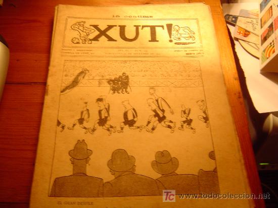 Coleccionismo deportivo: Revista Xut en catalan Any Vl n&ordm; 255...20 de Septiembre 1927