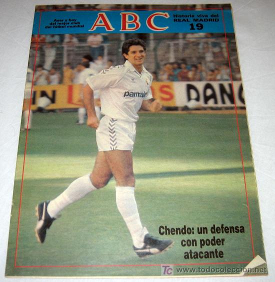 Coleccionismo deportivo: ANTIGUO COLECCIONABLE DEL ABC N&ordm; 19 PARA EL PRIMER TOMO DE LA HISTORIA VIVA DEL REAL MADRID - EN PER