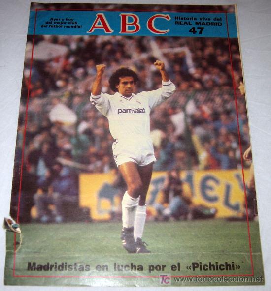 Coleccionismo deportivo: ANTIGUO COLECCIONABLE N&ordm; 47 DEL ABC DEL REAL MADRID PARA EL SEGUNDO TOMO DE LA HISTORIA VIVA DEL REA