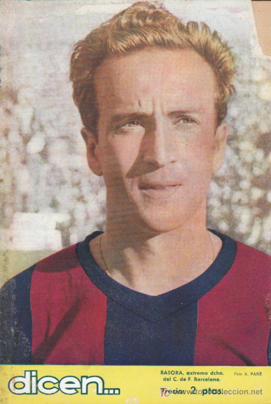 Sammelleidenschaft Sport: SEMANARIO DEPORTIVO DICEN, BASORA C.F.BARCELONA