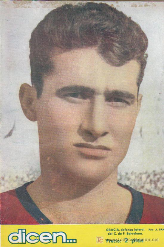 Sammelleidenschaft Sport: SEMANARIO DEPORTIVO DICEN, GRACIA C.F.BARCELONA
