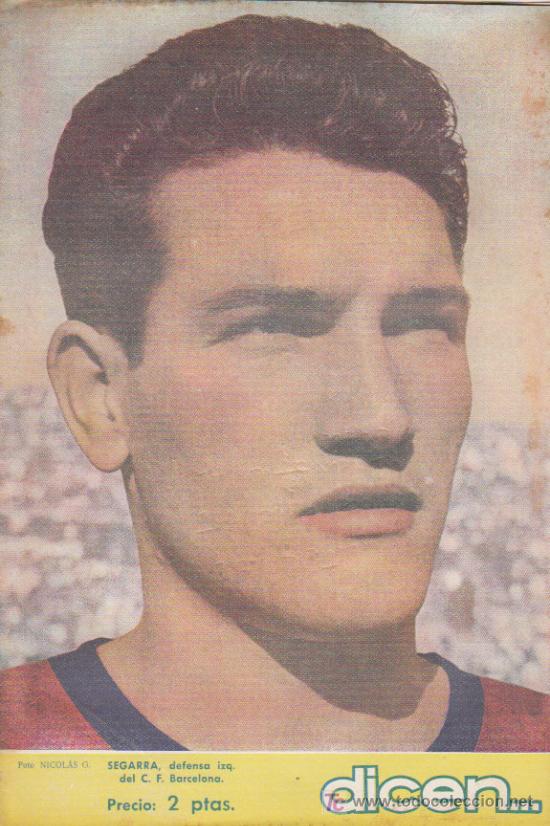 Sammelleidenschaft Sport: SEMANARIO DEPORTIVO DICEN, SEGARRA C.F.BARCELONA