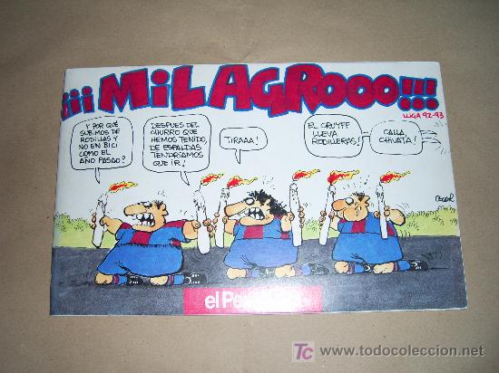 Sports collectibles: PERIODICO: MILAGROOO. LIGA 92-93