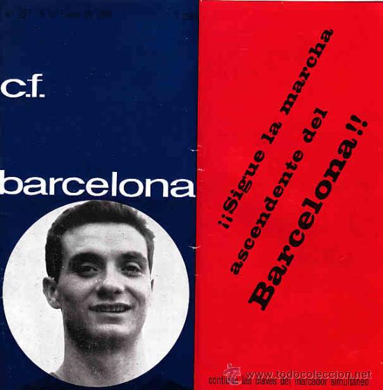 Sammelleidenschaft Sport: REVISTA C.F.BARCELONA N&ordm;  227  PARTIDO CONTRA ELREAL BETIS BALONPIE..