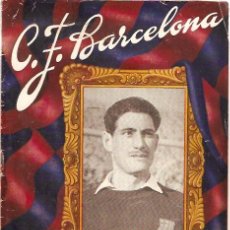 Collectionnisme sportif: PROGRAMA OFICIAL PARTIDO C.F. BARCELONA G. TARAGONA 1949. Lote 11505908