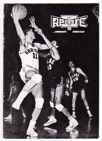 Collectionnisme sportif: Revista original Rebote. Baloncesto. A&ntilde;o III n&ordm; 33 1962. Pedro Ferrandiz. Baloncesto espa&ntilde;ol cap IX.