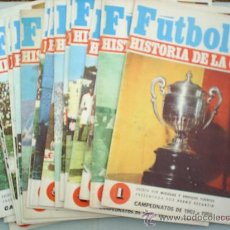 Coleccionismo deportivo: 25 REVISTAS FUTBOL ,HISTORIA DE LA COPA ,1970- FUENTES,- PEDRO ESCARTIN. SOLICITA TUS FALTAS