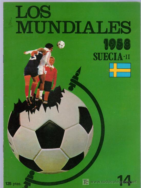 Collezionismo sportivo: LOS MUNDIALES. SUECIA II. 1958. N&ordm; 14.