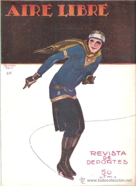 Collectionnisme sportif: REVISTA DEPORTIVA AIRE LIBRE N&ordm; 62 FEBREO 1925