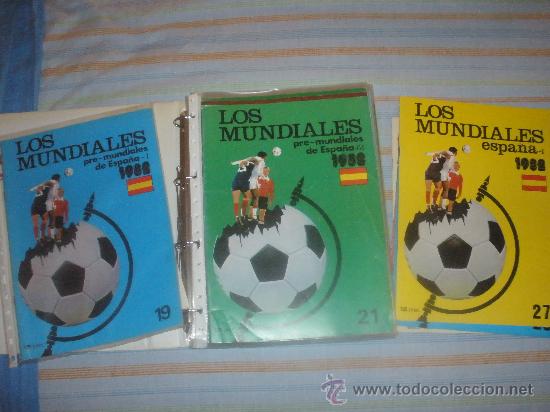 Coleccionismo deportivo: HISTORIA LOS MUNDIALES DE FUTBOL.