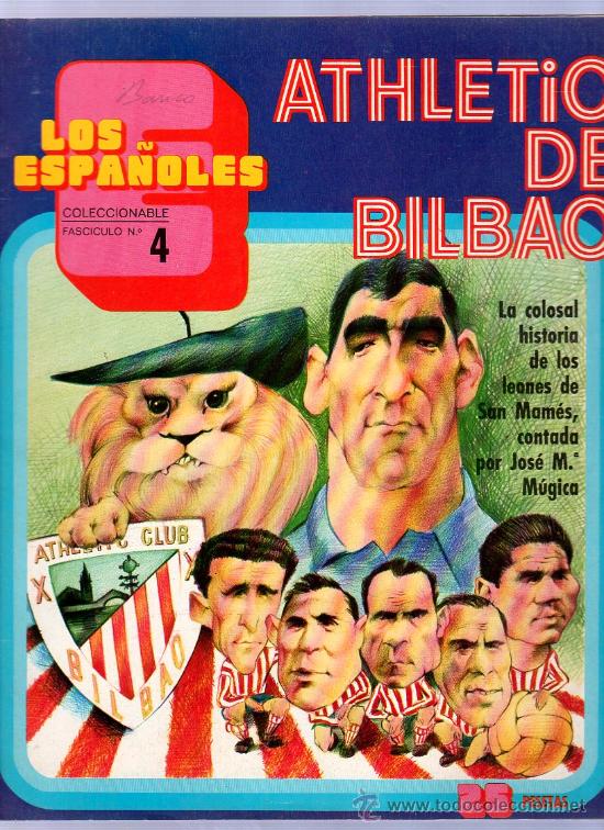 Coleccionismo deportivo: REVISTA LOS ESPA&Ntilde;OLES. FASCICULO N&ordm; 4. ATHLETIC DE BILBAO.