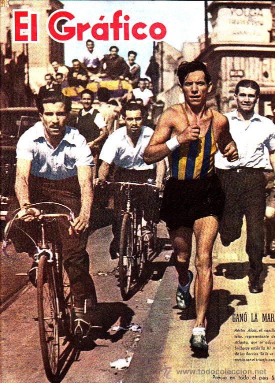 Collectionnisme sportif: REVISTA DEPORTIVA EL GRAFICO 1944 N&ordm; 1326