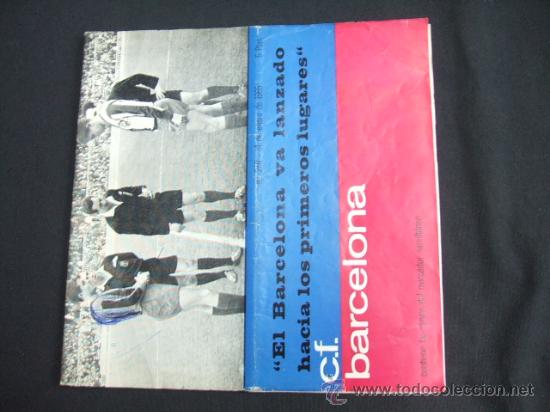 Sports collectibles: PROGRAMA OFICIAL C.F. BARCELONA - 31 ENERO 1965 - BARCELONA - LEVANTE