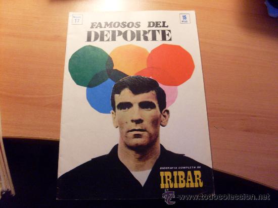 Sports collectibles: IRIBAR FAMOSOS DEL DEPORTE N&ordm; 17 ( COB29)
