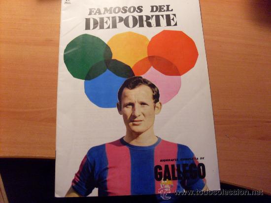 Sports collectibles: GALLEGO BARCELONA FAMOSOS DEL DEPORTE N&ordm; 2 ( COB29)