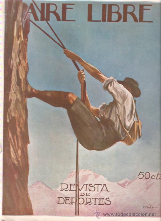 Sports collectibles: REVISTA AIRE LIBRE 13 ENERO 1925 N&ordm; 57