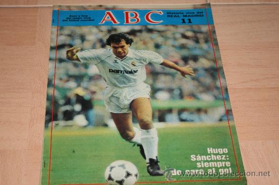 Coleccionismo deportivo: HISTORIA VIVA DEL R. MADRID ABC N&ordm;11  A&Ntilde;OS 80