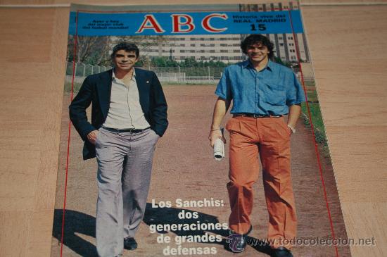 Coleccionismo deportivo: HISTORIA VIVA DEL R. MADRID ABC N&ordm;15  A&Ntilde;OS 80