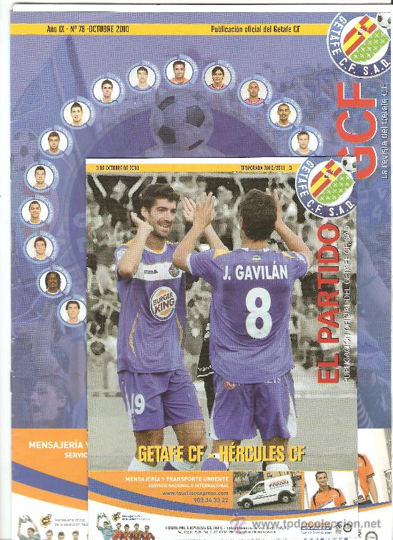 Sammelleidenschaft Sport: 2 REVISTAS ENTREGADAS EN EL ESTADIO PARTIDO GETAFE-HERCULES